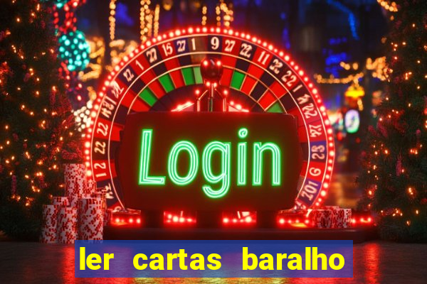 ler cartas baralho comum grátis